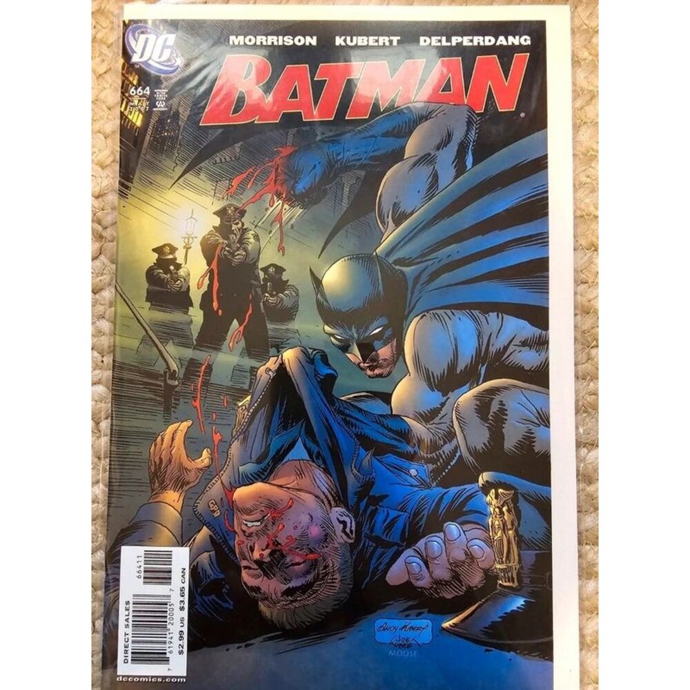 Batman 664 Comic Morrison Kubert Three Ghosts